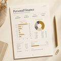 Claridad Financiera Nivel I — plantilla editorial de finanzas personales